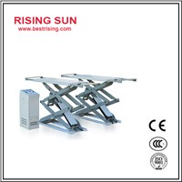 Surface mounted full rise scissor lift with CE
