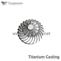 TPS Titanium Casting Parts Impeller