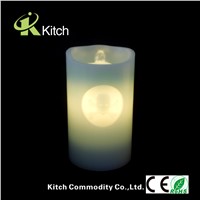 Home decoration led flameless candle fountain