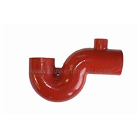 EN877 SML cast iron pipe fittings P-Trap