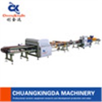CKD-3 Dry Type Full Automatic Multi Blade Ceramic Cutting &amp;amp; Squaring Machine Processing Line