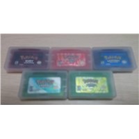 Wholesale GameBoy Games GBA Games Pokemon Emerald Ruby Sapphire Fire Red Leef Green In English