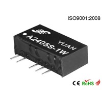 0.25W-2W Fixed Input,Unregulated Dual Output DC/DC Converter
