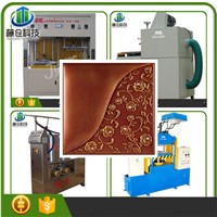 China wholesale 3d leather decorative wall tiles production line