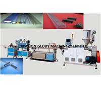 High Efficiency PVC Electronis Package Tube Plastic Extrusion Machine