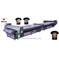 Hot Sale The Newest Digital Flatbed Direct to Garment Textile Printer for T-Shirt