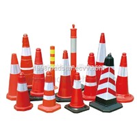 High visibility traffic safety cone sleeve