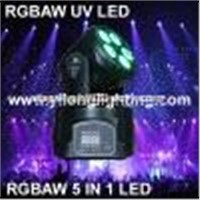 Cheap Price 5pcs 15w RGBAW UV Mini Moving Head Wedding Light