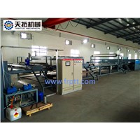 FRP gel coat flat sheet making machine