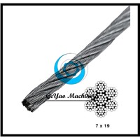 Galvanized Steel Cable 7x19 -Aircraft Cable