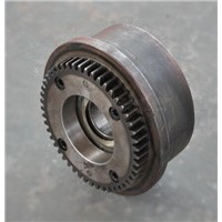 300mm cast and forged crane wheel assembiles for industry apply