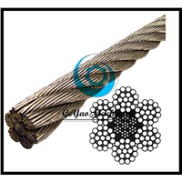 Stainless Steel Wire Rope 304 IWRC- 6x19 Class