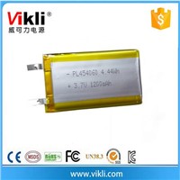 1200mah rechargealble long cycle life 3.7V polymer lithium battery
