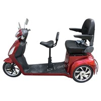 Double Seats Electric Bike for Disabled and Elder People