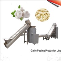 Garlic Clove Breaking Peeling Machine Line