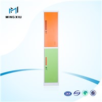 Mingxiu high quality 2 door industrial metal storage cabinets / 2 door metal locker