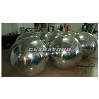 Popular Decoration 0.3mm PVC Inflatable Mirror Ball For Commercial Use