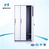 Mingxiu low high quality industrial metal storage cabinets / 3 door metal locker