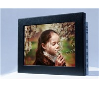 (8-47'') 8 inch anti-glare vandalproof Aluminum frame  saw touch screen monitor