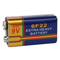 Extra Long Life-super heavy duty battery 6F22 9V / Carbon Zinc battery