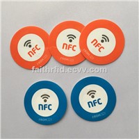 ANTI-METAL HARD PVC NFC TAG CARDS