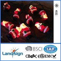 Chinese OEM solar light factory landsign XLTD--134 plastic+lantern solar string lights outdoor