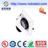 noke Aluminum Alloy and glass cob led down light 50w