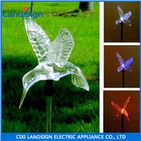 cixi landsign plastic+stainless steel material XLTD-722A Amorphous solar powered led stick light