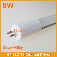 8W 60cm 2ft LED T5 Tube Light G5 Internal Driver