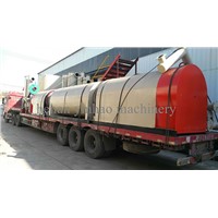 Continuous sawdust carbonization furnace Raw material of wood carbonization furnace