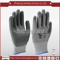 SeeWay B512 White HHPE Cut Resistant Nitrile Coated Working Safety Gloves