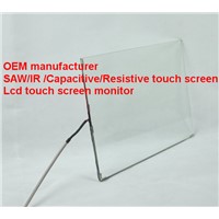 (8-32'') 24 inch durabile high light transmission high accurancy IP 64  saw touch screen panel