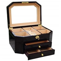 The popular wooden jewellery box with high quality