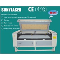 Double Heads Laser Cutting Machine for Leather (SUNY-1610T)