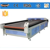 MC1630 CO2 auto feeding laser cutting machine for fabric/leather/rubber/cloth/textile