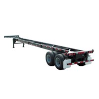 40ft 2Axles Gooseneck Container Chassis