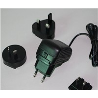 10W 5V2A Interchanrgeable Plug Switching Adapter with AU EU US UK Replacement Plug