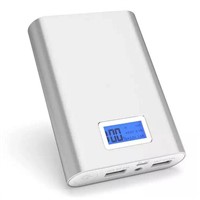 Portable mobile power bank with LCD screen,10000mah power bank for smart phone