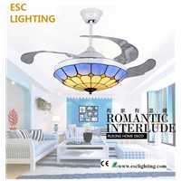 36W Ceiling Fans with warm light Indoor
