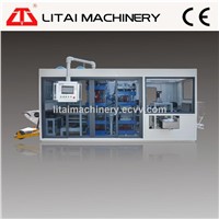 Automatic Three/Four Station Fast Food Box Thermoforming Making Machine