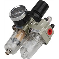 Pneumatic air filter+regulator lubricator AC2010-02