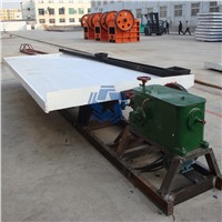 ore beneficiation plant mineral separator shaking table for sale