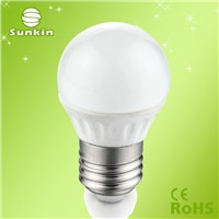 New product high lumen led 4w energy saving lamp E27/E14 SMD2835 4W 5W A45/A55 Ceramic bulb
