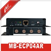 4-CH POE Switch Hub Over Coax  MB-ECP04AR