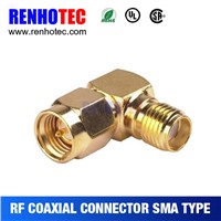High quality right angle SMA waterproof connector for cable