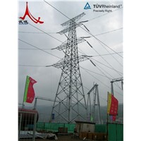 power transmission line steel  tower