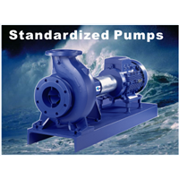 Standard horizontal end suction pump