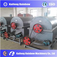 rotary drum removable roaster for oil manufacture