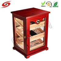 High Glossy Piano Paint Wood Cigar Cabinet Humidor Storage Box