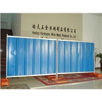 1.8x2.24m Temporary Corrugate Colorbond Steel Hoarding Panels Fencing for Construction Site